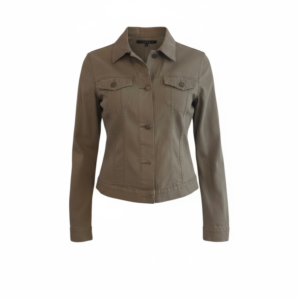 Theory Olive Jean Jacket and Matching Pants for Women - Picture 3 of 6